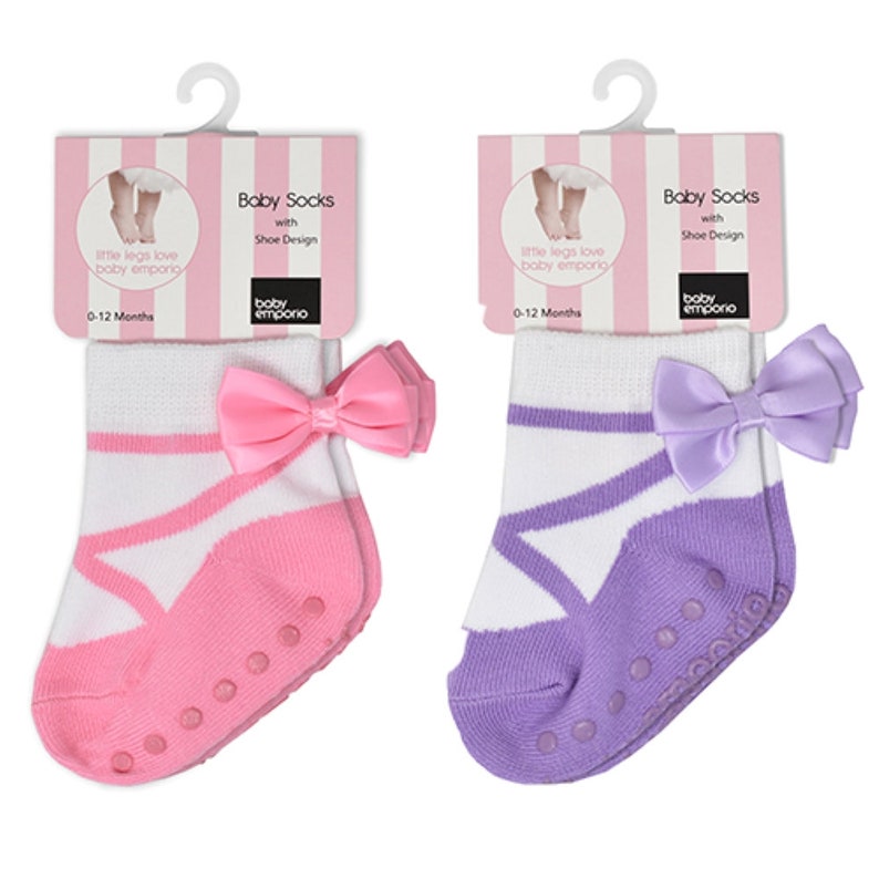 Baby Girl Socks that look like shoes 012 Months Anti Etsy