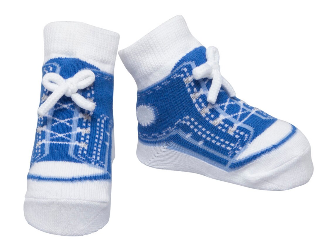 Baby Toddler Boy Socks That Look Like Shoes 012 Months Etsy