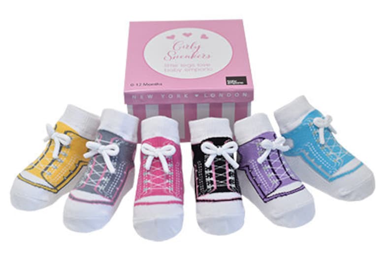 Baby Girl Socks that look like shoes 312 Months Anti Etsy