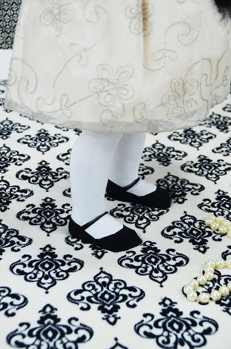 Baby & Toddler Girl Tights with ShoeLook 06M and Up Etsy