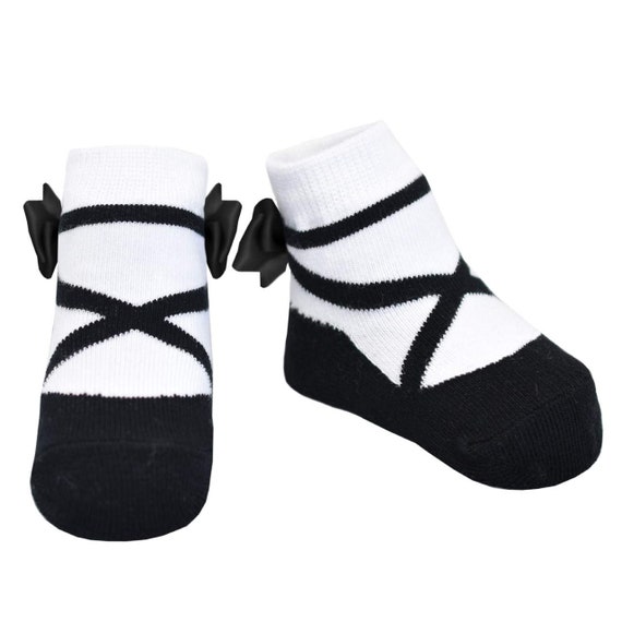 Baby Girl Socks With Ballerina Shoe Look. 12 24 Months anti Slip 6