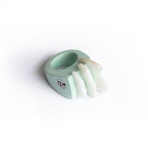   シルバーリング　ザハ・ハデイッド Zaha hadid ring - Etsy 日本