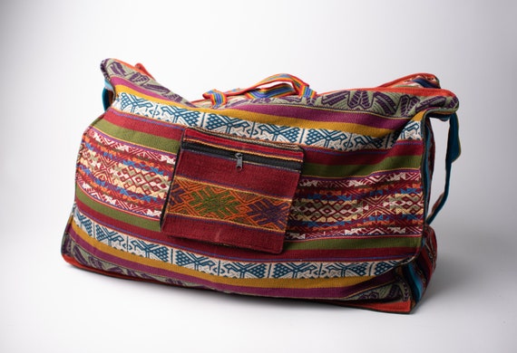 peruvian woven bags