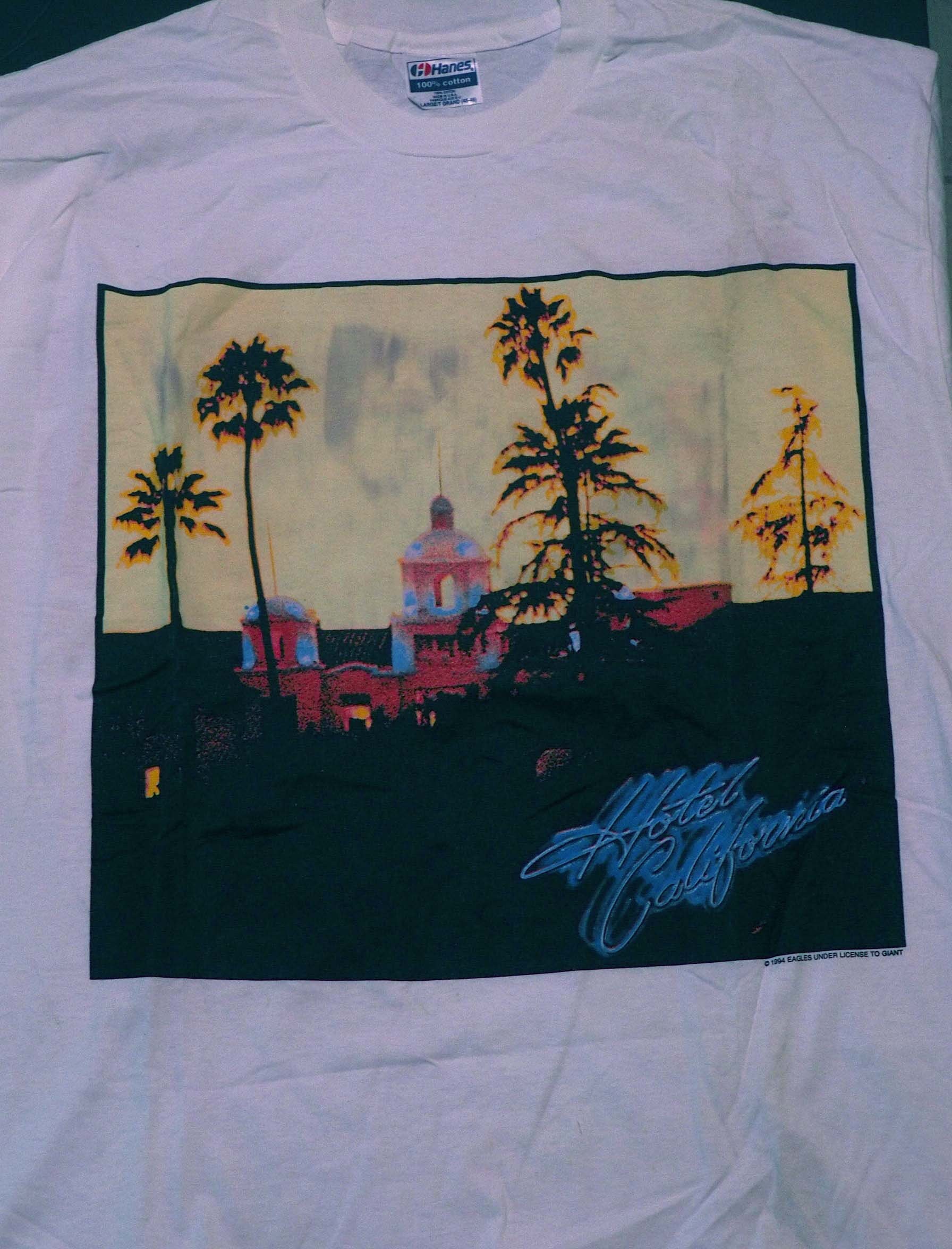 The Eagles Hotel California 1994 Hell Freezes Over 1995 Concert T