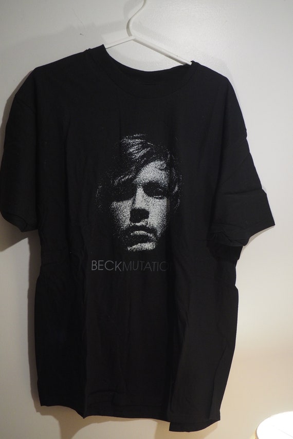 90s〜00s BECK TEE Vintage 90s BECK American Rock Turntable Microphone Tshirt
