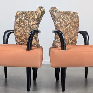 Pair of Esprit Modular Armchairs by Brunati & Zerbaro, 1980s