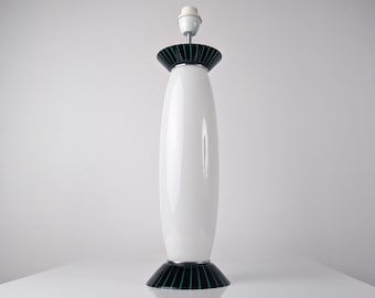 Lampe de table en cristal de VeArt Italia 1980
