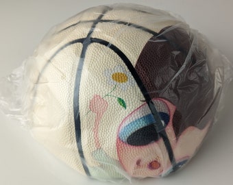 Ballon d'art de basket-ball de Javier Calleja x Mira Mikati Édition Limitée Málaga 2023