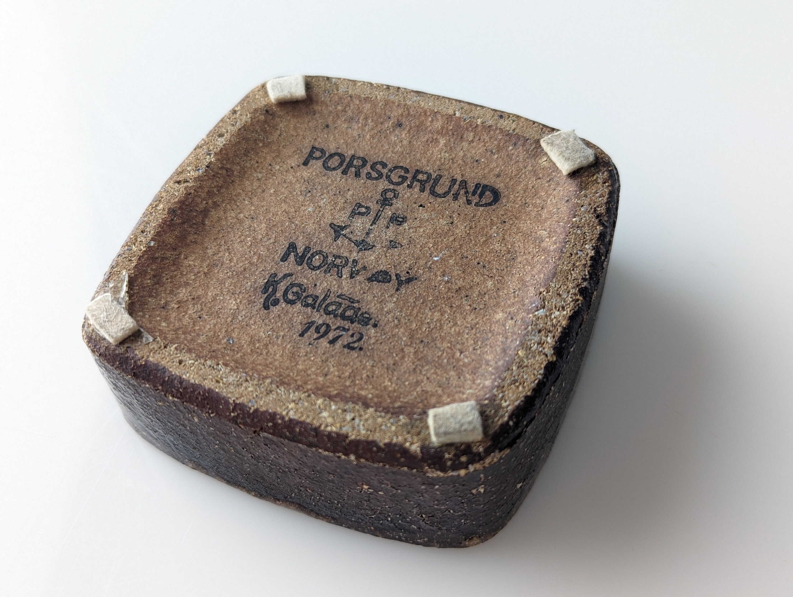 Norwegian Ceramics by Konrad Galaaen for Porsgrund 1972 - Etsy