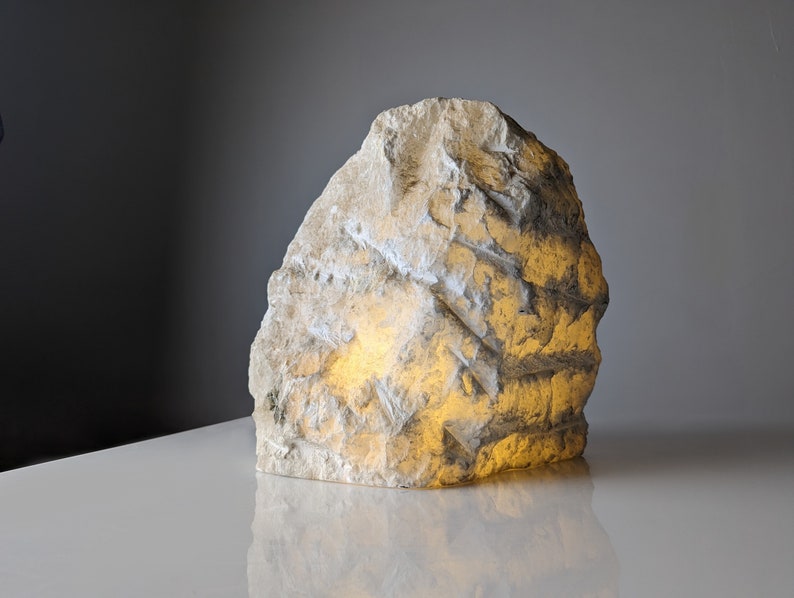 Alabaster Rock Lamp image 1