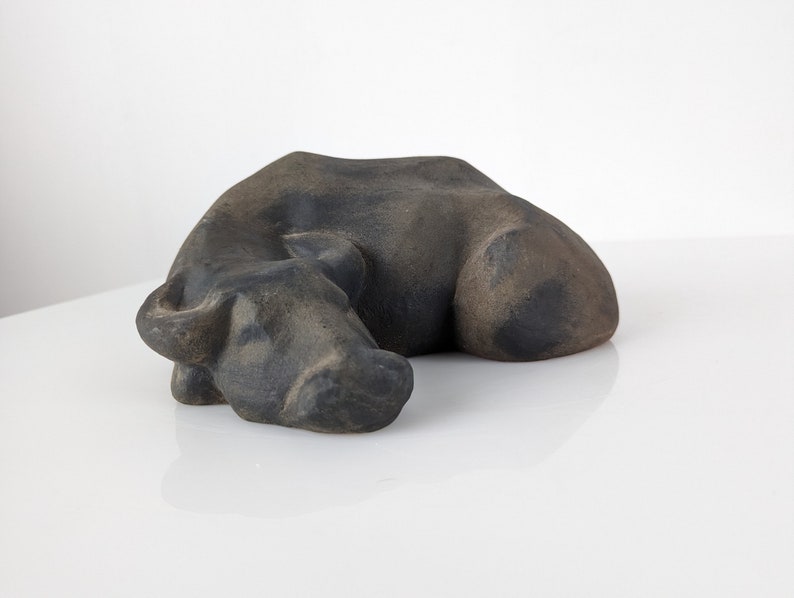 Animal Sculpture Resting Water Buffalo by Elena Laverón - Etsy
