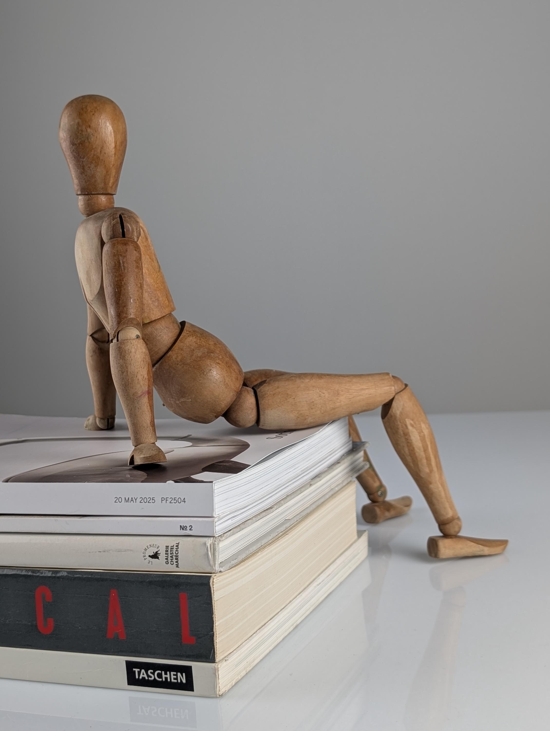 MANNEQUIN DE DESSIN D'Artiste en Bois Mannequin Articulé avec Doigts