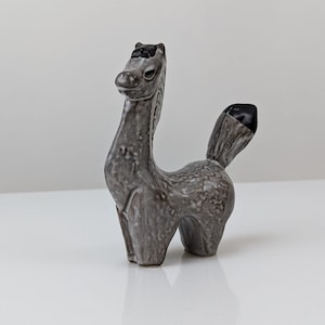 Glazed ceramic figure by Upsala Ekeby, Sweden, 1970s