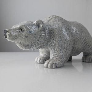 Polar Bear Sculpture by Oscar Hartung for Ego Stengods 1970