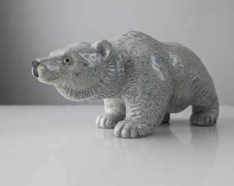 Polar Bear Sculpture by Oscar Hartung for Ego Stengods 1970
