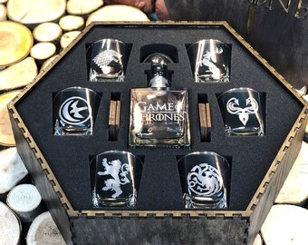 Game of thrones decanter set