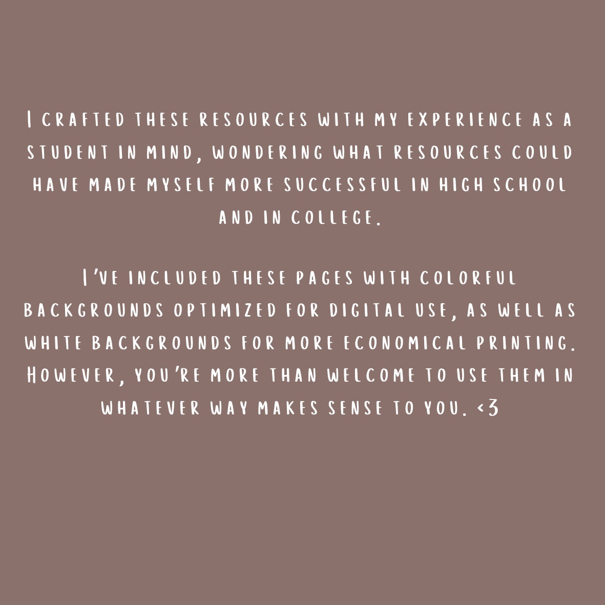 High School / College Student Success Organizational Tools + Resources ...