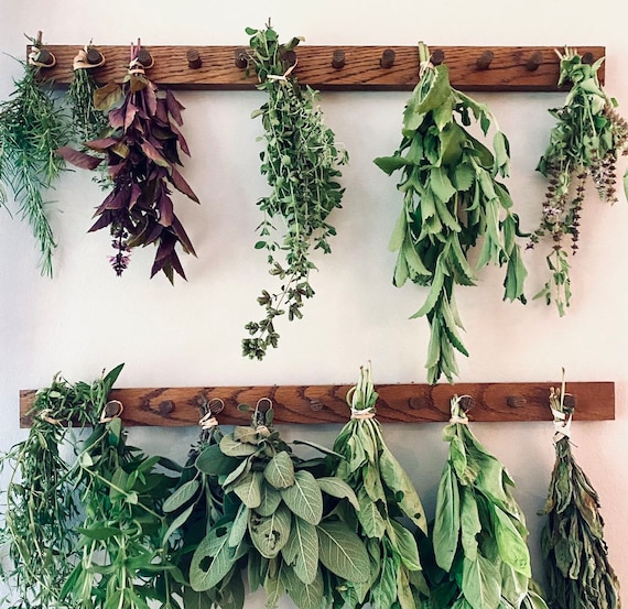 Set of Two Herb Drying Racks 