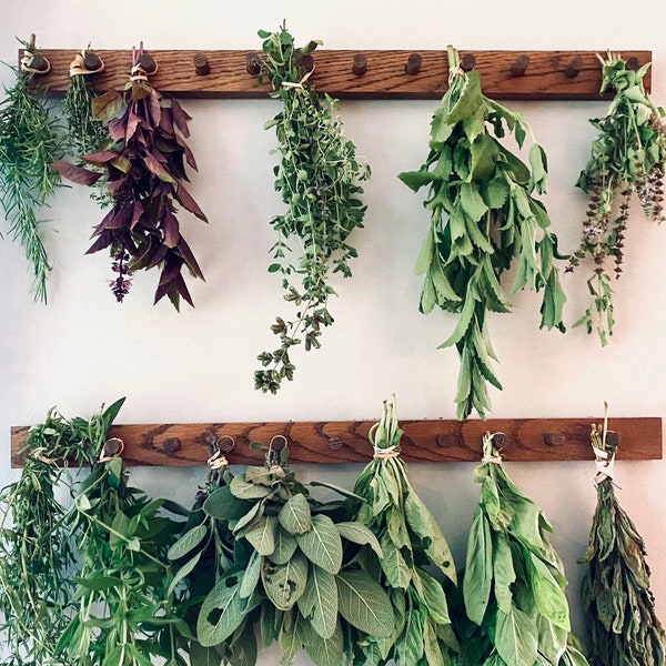 Herb Drying Rack Etsy