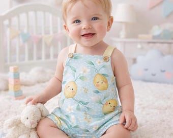 Pelele limones , limones , peleles , infantil