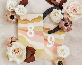 The High Desert Table Numbers