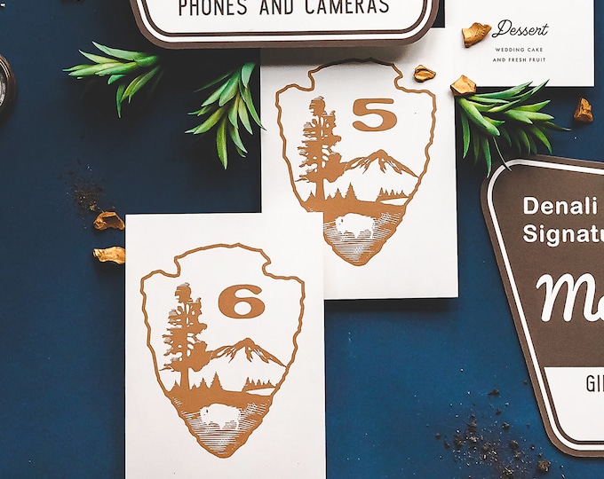 The Ranger Table Numbers - Etsy