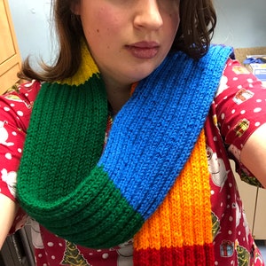 Pride Flag Scarf
