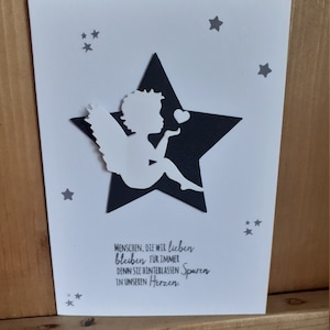 Trauerkarte Beileidskarte für ein Kind Baby Sternenkind