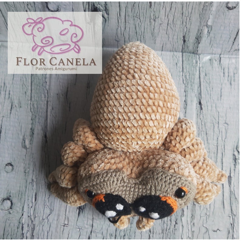 Patron Crochet Lucas The Spider Amigurumi español Etsy España