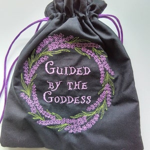 Göttin Runen Tasche / Tarot Tasche / Würfel Beutel / Tarot Tasche.