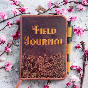 Notitieboekomslag Field Journal