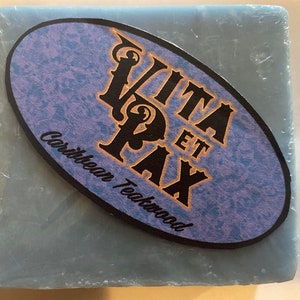 Caribbean teakwood goat’s milk soap
