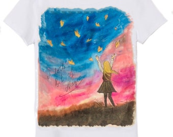 Hand painted t-shirt Magic