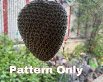 Nido de avispas de crochet SOLO PATRÓN