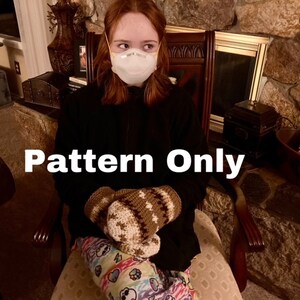 Feelin the Bern Crochet Mittens, PDF Pattern Download ONLY image 3