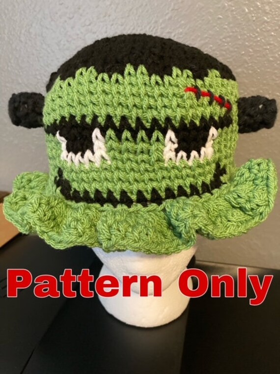 Halloween Bucket Hat Crochet Pattern 