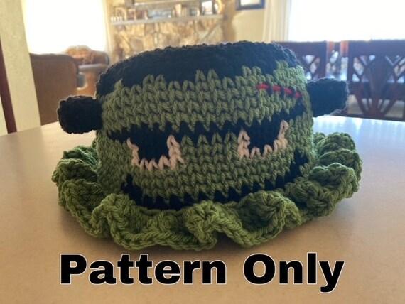 Halloween Bucket Hat Crochet Pattern 