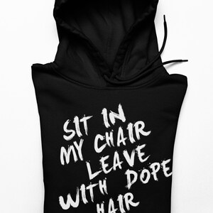 Dope Hair, Hair Stylist Gift, Hairstylist, Cosmetology Gift, Hairdresser Gift, Hair Stylist Hoodie, Comfy Hoodie, Beautician Hoodie