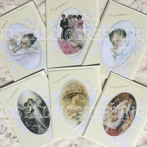 Gorgeous All Occasions Floral Cards Blank/Birthday/Wedding/Baby Sympathy/Flowers/Ladies/Children/Roses/Birds/Embossed/Die Cut/48 Designs