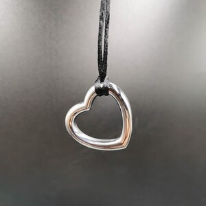 Gedenkschmuck Herz, Halskette, Anhänger,  mit Miniurne zum selber füllen, Tierhaarschmuck, Asche