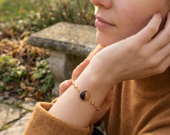 Pulsera Emma rellena de pelo o cenizas de tu propia mascota.