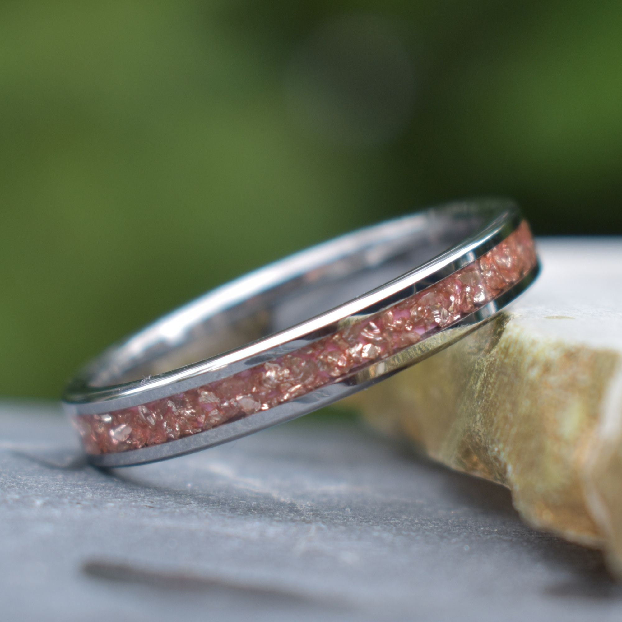 Pink Wedding Band Etsy Canada