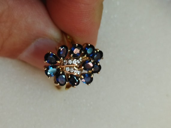 Simply Stunning, Vivid Blue Natural Sapphire and … - image 4