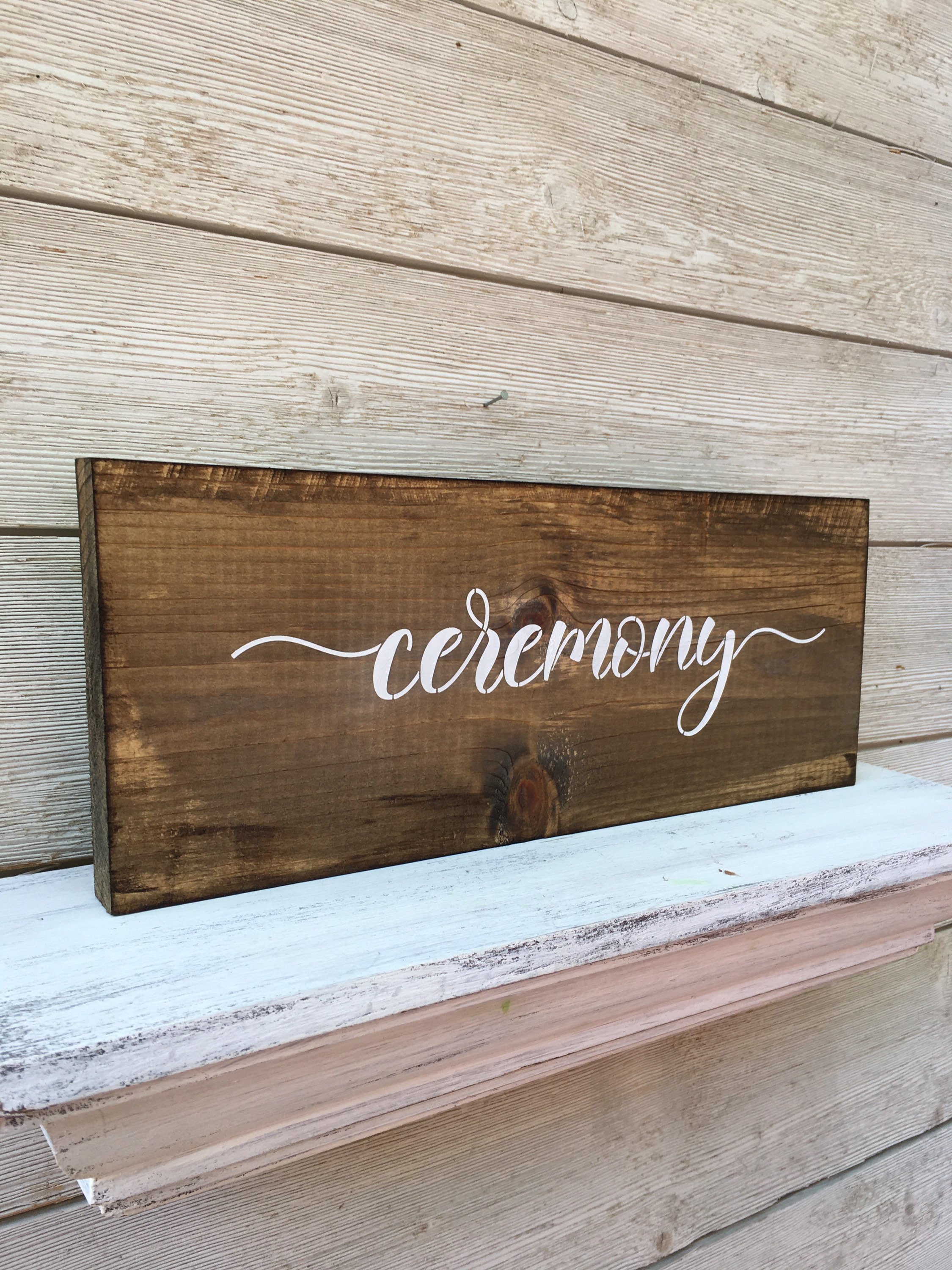 Wedding Sign Set/Wedding Table Top Decor/Wedding Decor/Wedding Etsy