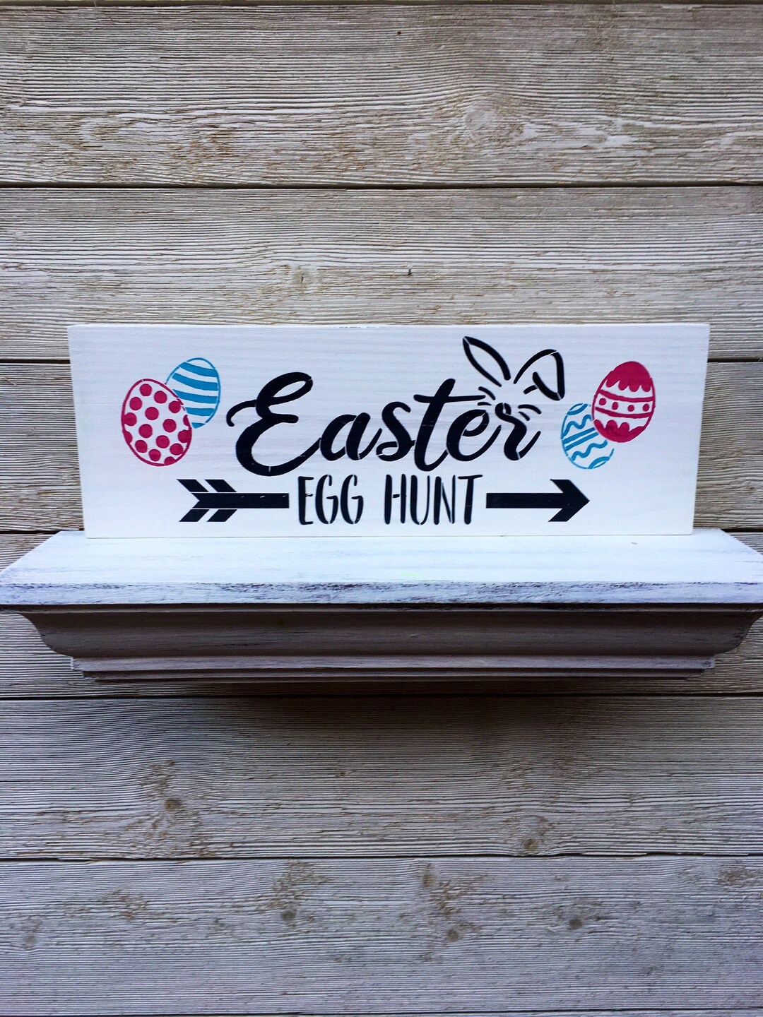 Easter Egg Hunt Farmhouse Easter Wood Sign/egg Hunt Wood Sign/easter ...
