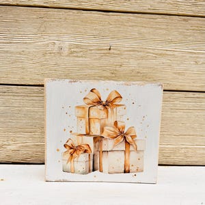 Rustic Farmhouse Christmas Presents Wood Sign/Rustic Christmas Decor/Christmas Decor Sign