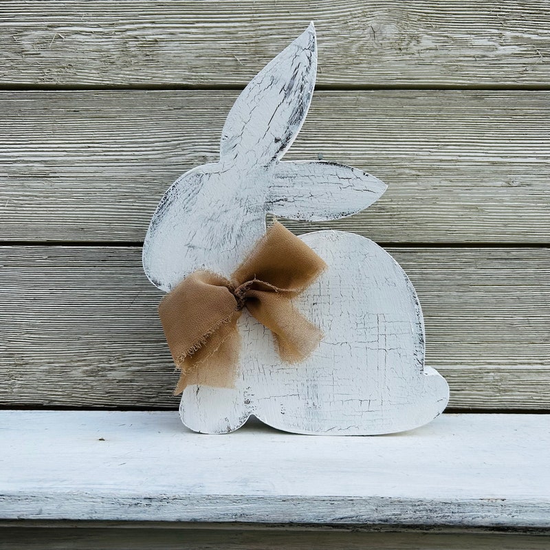 Wood Bunny - Etsy