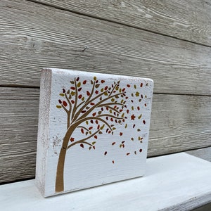 Fall Tree Wood Sign/fall Tree/fall Decor/autumn Decor/fall Home Decor ...