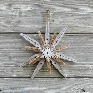 Wood Snowflakes – Rustic Raven Home Decor