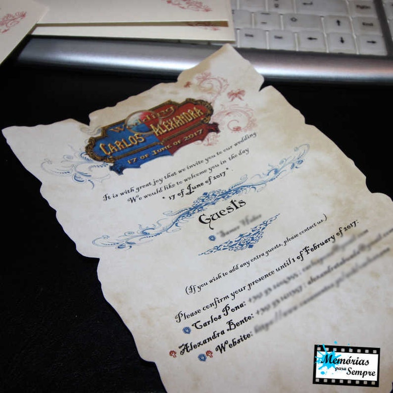 World of Warcraft Invitations Etsy
